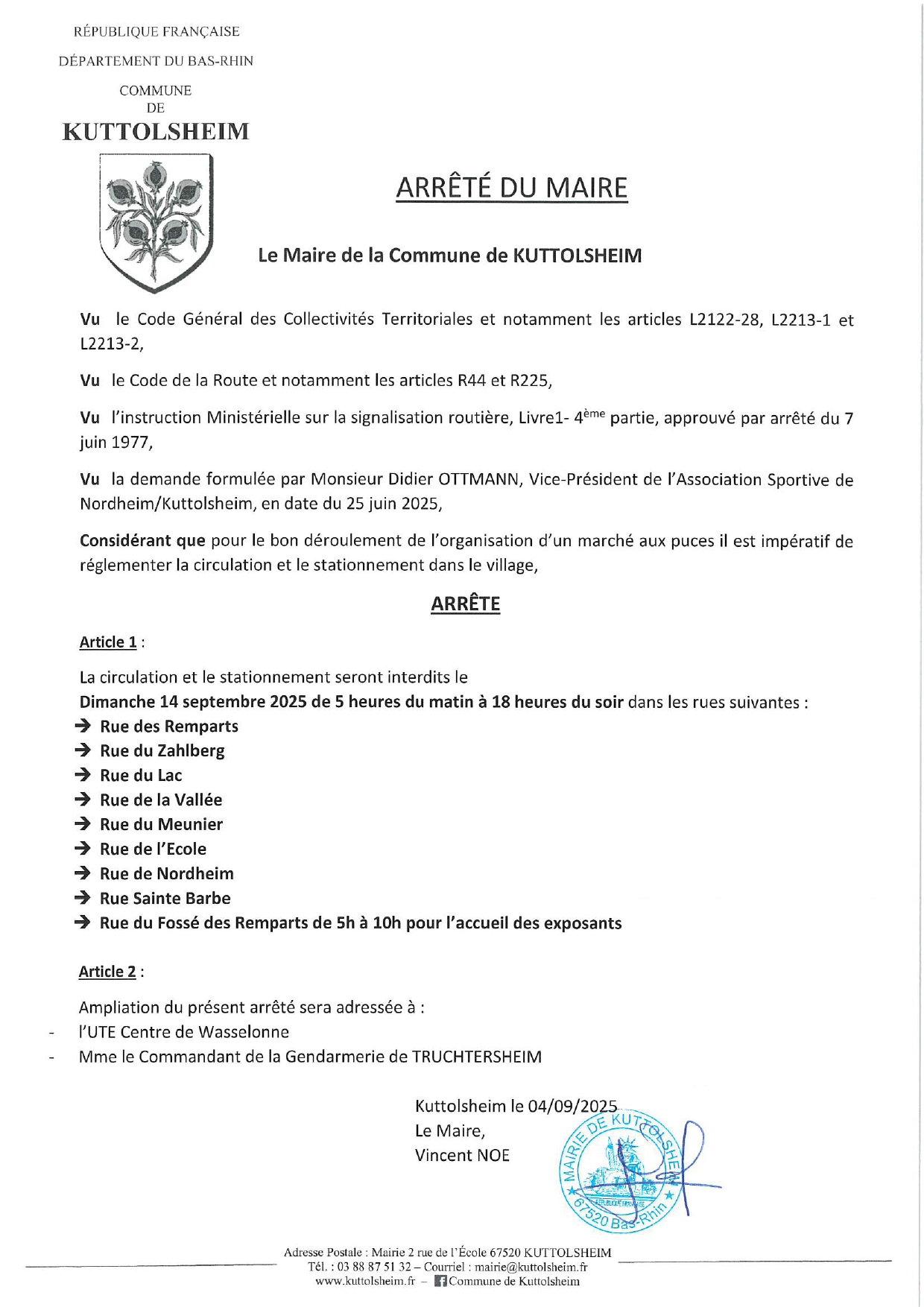 2025 ASNK ARRETE BROCANTE